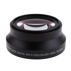 67 Mm Digital Definisi Tinggi 0.43 �super Sudut Lebar Lensa dengan Makro Jepang Optik untuk Canon Pemberontak T5i T4i T3i 18 -135 Mm 16-85 Mm dan Nikon 18-105 70-300VR-Intl