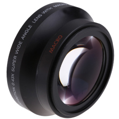 67mm Digital Definisi Tinggi 0,43 X Super Sudut Lebar Lensa With Makro Jepang Optik For Canon Rebel T5i T4i T3i 18-135mm 17-85mm And Nikon 18-105 70-300 Tampilan