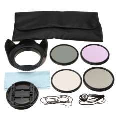 67MM UV CPL FLD ND4 Polarizing Lens Filter Kit Cap For Nikon Canon Sigma Tamron - intl