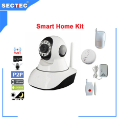 720 P Gratis Yoosee Mobile APP Smart Home IP Camera Kit dengan 4 Aksesoris untuk Keamanan Rumah dan Perawatan Bayi Alarm Sistem CCTV