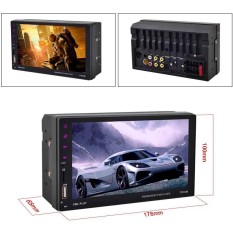 7 ''HD Bluetooth DigItal Layar Sentuh Mobil Di Dash Stereo Radio MP5 MP3 Player-Intl