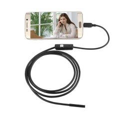 7mm Lensa 3.5 M Android Phone Endoscope IP67 Borescope LED Kamera Ular Grosir!-Intl