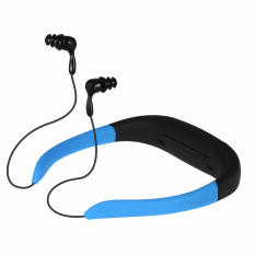 8 GB Sport MP3 Player Super Tahan Air IPX8 Nirkabel Stereo Headset untuk Berenang Surfing (Biru)