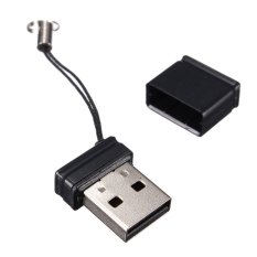 8 GB USB 2.0 mini Kecil Flash Drive (hitam)