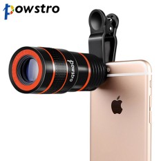 8x Zoom Optik Phone Telescope Portable Mobile Phone Lensa Kamera Telephoto dan Klip untuk Ponsel Android dan IOS-Intl