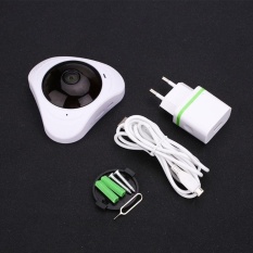 960 P 3D WiFi Nirkabel HD Jaringan Fisheye Kamera Surveillance Panoramic-Intl