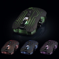 9D 3200 Dpi Optik 2.4g Wireless Gaming Mouse untuk DotA FPS Laptop PC-Intl