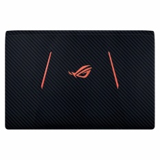 9Skin - Premium Skin Protector untuk Case ROG GL553V - Tekstur Carbon - Hitam (DEPAN)