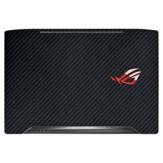9Skin - Skin Protector untuk Case ROG GL503 - Tekstur Carbon - Hitam - Vinyl (DEPAN)