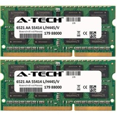 A-tech 4 GB Perlengkapan 2X2 GB HP-Buku Catatan Compaq Presario CQ57-252SA CQ57-253SA CQ57-256SA CQ57-301SA CQ57-302SA CQ57-303SA CQ57-310US CQ57-314NR CQ57-315NR SO-DIMM DDR3 NON-ECC PC3-8500 1066 MHz Ram Memori-Internasional