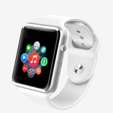 A1 Bluetooth Menyentuh Layar Smart Wrist Watch Tahan Air GSM Ponsel untuk Android Samsung I Phone-Intl