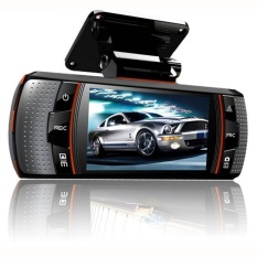 A1 Dual-lens Mengemudi Perekam 2.7 Inch HD 1080 P Depan dan Belakang Dualrecord-Intl