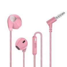 A3 Datar Telinga Headphone Dinamis HIFI Demam Di Telinga Earphone Nirkabel Olahraga Headset 3.5 Mm Steker untuk iPhone X Samsung s8 Samsung CATATAN 8-Internasional