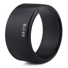 ABS Plastic Lens Hood untuk Canon EF50MM F/1.4 USM-Intl
