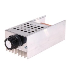 AC 220 V 6KW SCR Tegangan Regulator Motor Speed Controller DimmerThermostat-Intl