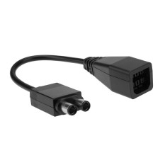 AC Power Supply Adaptor Converter Kabel untuk XBOX 360 untuk XBOX ONE/E/Slim (Hitam) -satu-Intl