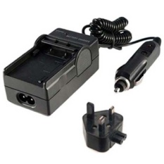 AC+CAR Charger for HITACHI DZ-HV584E DZHV584E KODAKKLIC-7001KLIC7001 Battery UK - intl