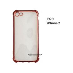 Accessories HP Anti Shock / Anti Crack List Chrome Soft Case for iPhone 7 - Rosegold