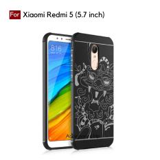 Accessories HP Dragon Shockproof Hybrid Case for Xiaomi Redmi 5 (5.7 inch) - Black