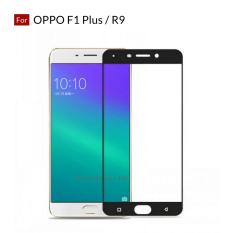 Accessories Hp Full Cover Tempered Glass Warna Screen Protector for Oppo F1 Plus / R9 - Black