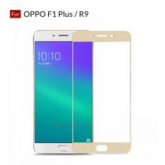 Accessories Hp Full Cover Tempered Glass Warna Screen Protector for Oppo F1 Plus / R9 - Gold