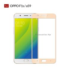 Accessories Hp Full Cover Tempered Glass Warna Screen Protector for Oppo F1s / A59 - Gold