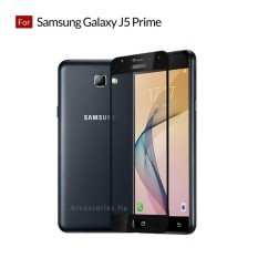 Accessories Hp Full Cover Tempered Glass Warna Screen Protector for Samsung Galaxy J5 Prime - Black