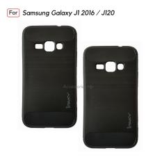 Accessories HP Premium Quality Carbon Shockproof Hybrid Case For Samsung Galaxy J1 2016 / J120 - Black