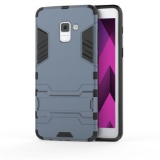 Accessories HP Transformer Rugged Kickstand Slim Armor Hardcase for Samsung Galaxy A5 2018 / A530 - Biru Dongker
