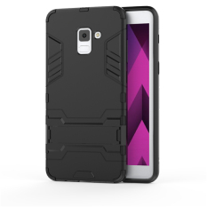 Accessories HP Transformer Rugged Kickstand Slim Armor Hardcase for Samsung Galaxy A5 2018 / A530 - Black