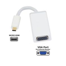 Acer Converter Micro HDMI Male to VGA - Putih