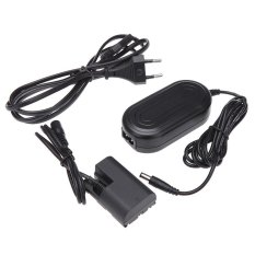 ACK-E6 AC 100-240 V Adaptor Daya dengan Kabel Coupler DC Kit untuk Canon EOS 60D/70D/6D /7D/5D/MARK II/III-Intl