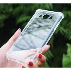 Acrylic Anticrack Mika Case for Samsung Galaxy Note 4 - Belakang Acrilic Keras - Pinggir Silicone Soft - Clear