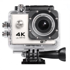 Action camera F60 Ultra HD 4K WiFi Underwater 30MSportsCamera2.0?x9D LCD 1080p 60fps Camera Car Recorder elmet CamDivingSportsDV(White) - intl