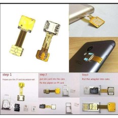 Activator Sim Card / Dual Sim Card + Micro SD Converter - Hybrid Dual SIM Extension