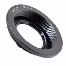 Adapter Lensa Manual M42 To NIKON Optic Correction /VAGANZA.