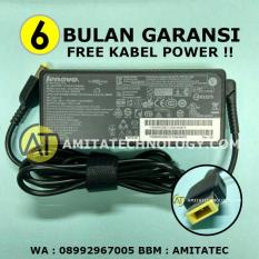 Adaptor Charger Laptop ORIGINAL Lenovo 20V 4.5A USB SQUARE G40 G400S B40