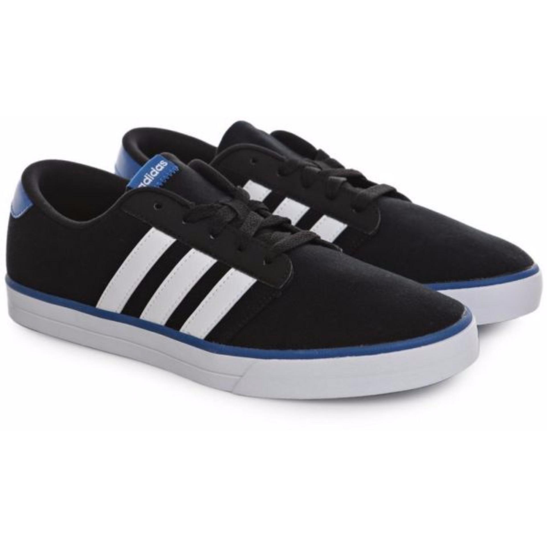 Adidas Sepatu Sneaker AdiNeo VS Skate - AQ1484 - Hitam biru