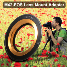 Bisa Disesuaikan Adaptor Konfirmasi untuk M42 Lensa untuk Canon EOS Adaptor Kamera Cincin Dc703