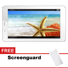 Advan Barca T2G Wifi - 8 GB- Putih + Gratis Screenguard
