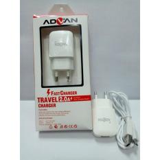 Advan Charger TC Adaptor Advan 2 Ampere Bisa Untuk Samsung, Oppo, Xiomi Redmi, Asus Advan Vivo Lenovo dll - Foto Asli
