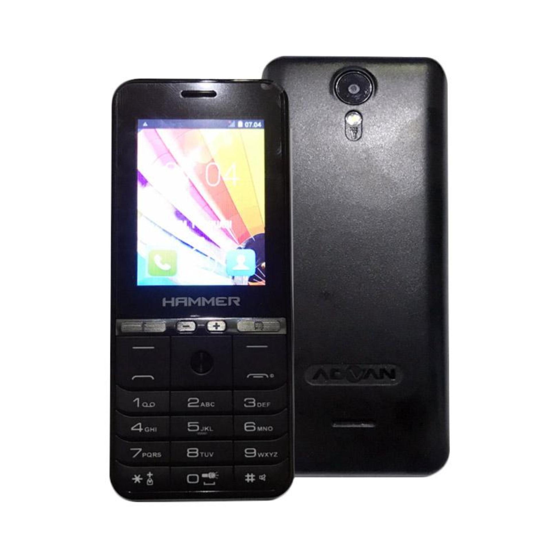  Advan Hammer CT1 Smartphone - Hitam