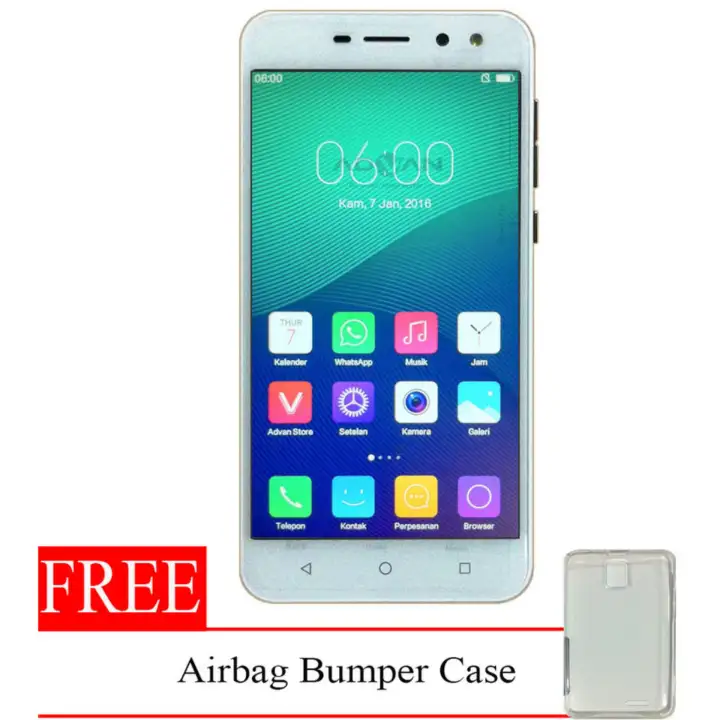Advan I5e 4g Ram 2gb Memori 16gb Gratis Bumper Case Lazada Indonesia