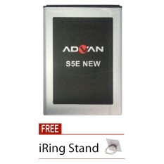 Advan Original Battery - Baterai Original Advan S5E New - 2500 mAh + Free i-Ring Stand