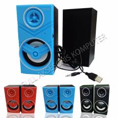 Advance Duo-080 Speaker Komputer USB With Volume Control - Biru