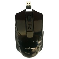 Advance Mouse Wireless WM501A - Hitam