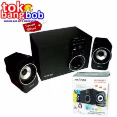 Advance Speaker Bluetooth Active Subwoofer System M180 BT Black