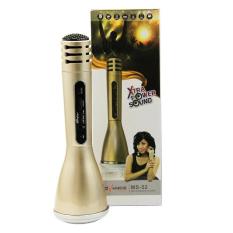 Advance Speaker Karaoke Plus Fm Radio Plus Microphone MS- 52 - Gold