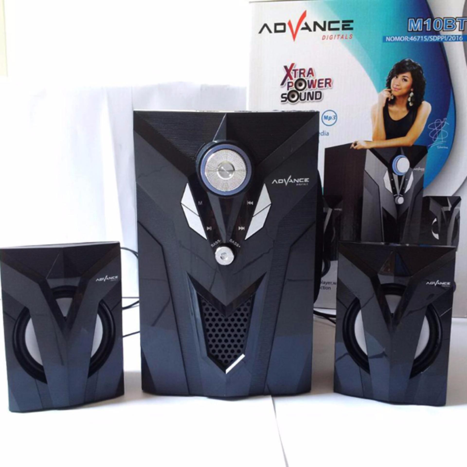 Advance Speaker M10BT Bluetooth [hitam]