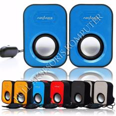 ADVANCE Speaker USB Duo-026 - Biru